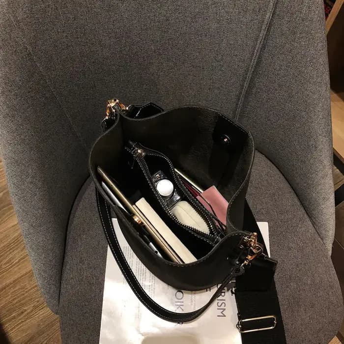 Sac à main de voyage vintage en cuir nubuck PU façon daim