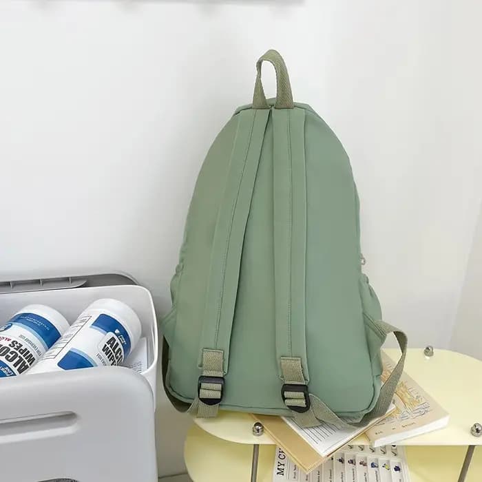 Sac à dos léger de couleur unie simple