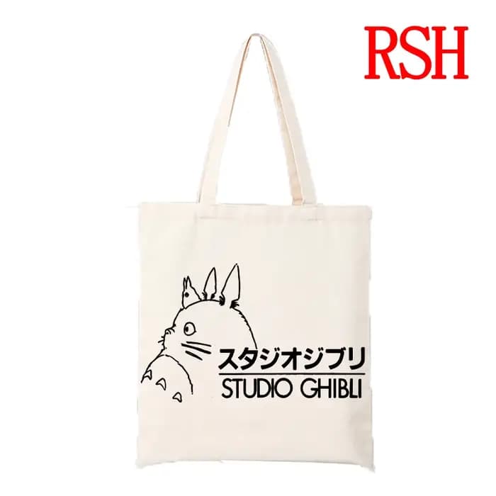 Sacs en toile Totoro pour femmes