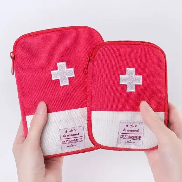 Trousse de premiers secours voyage Camping en plein air utile Mini sac de rangement de médicaments