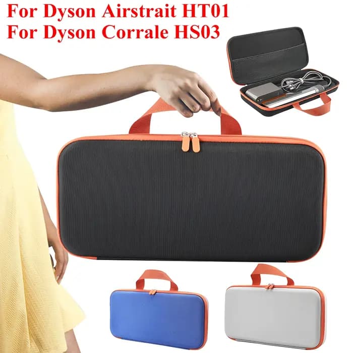 Étui de transport rigide anti-rayures pour lisseur Dyson Airstrait HT01