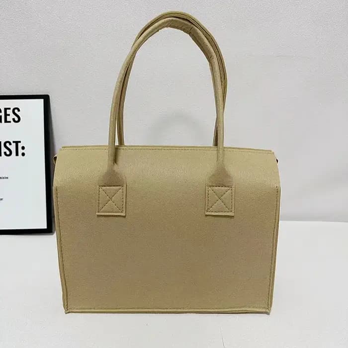 Sac en feutre, petit sac fourre-tout, sac de voyage, sac de shopping, sac en feutre souvenir - Porte
