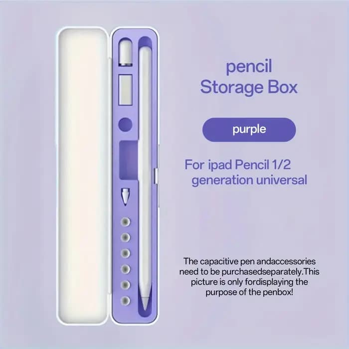 Étui de rangement de protection universel pour Apple Pencil 1/2 génération, accessoire de tablette A