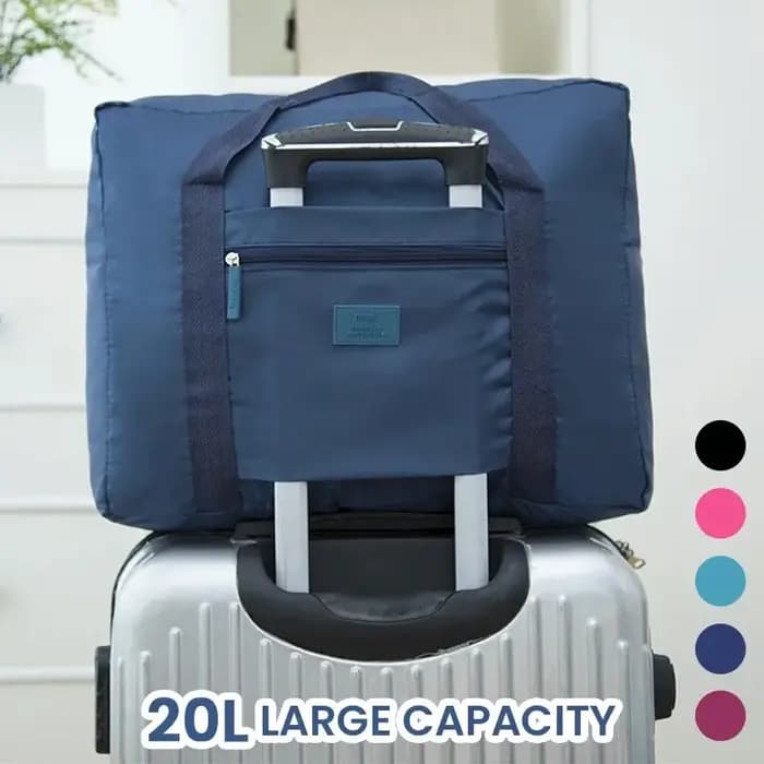 Sac de voyage pliable, sac de voyage léger pour femmes et hommes, sac fourre-tout, sac à bagages à main, sac de voyage pour week-end et voyages d'une nuit