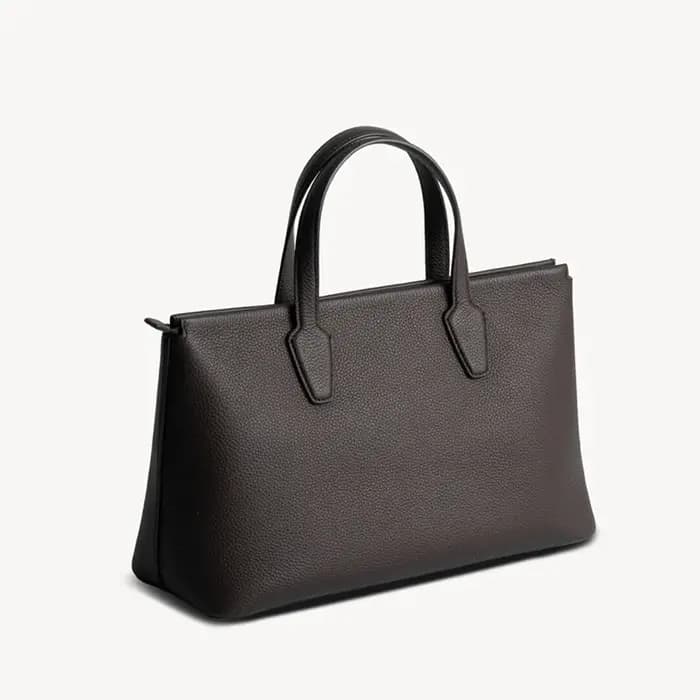 The Row Marcel, sacoche en cuir de luxe