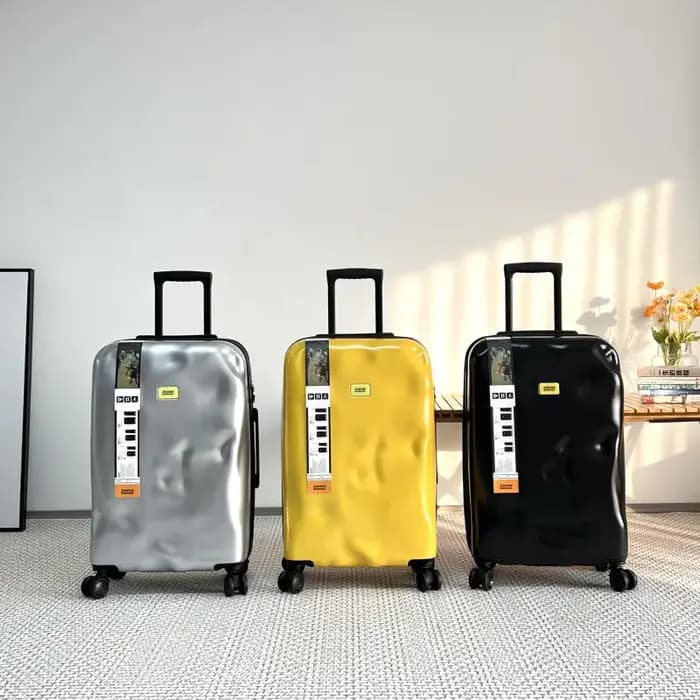 Valise trolley concave-convexe