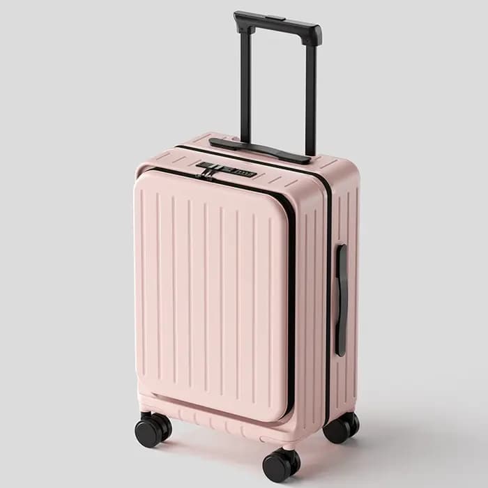 Nouvelle valise ouverte avant cabane boîtier de chariot 20/24/26 pouces cadre de haute qualité valis
