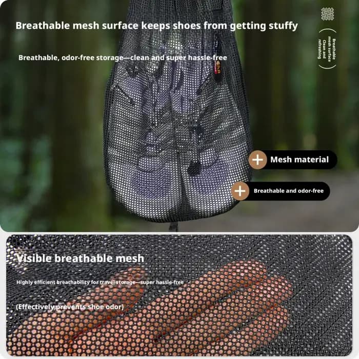 Sac de rangement pour chaussures de camping Hikeman