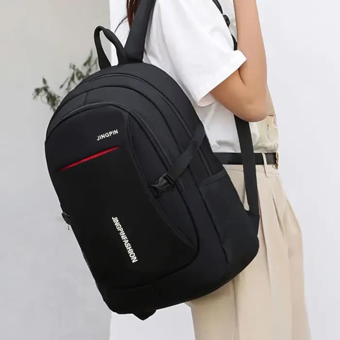 Porte-documents en toile décontracté pour hommes et femmes – Sac simple à double épaule – Version coréenne – Sac de voyage pour ordinateur portable