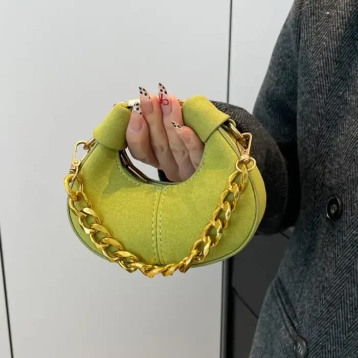 Mini sac à bandoulière en cuir PU pour femmes