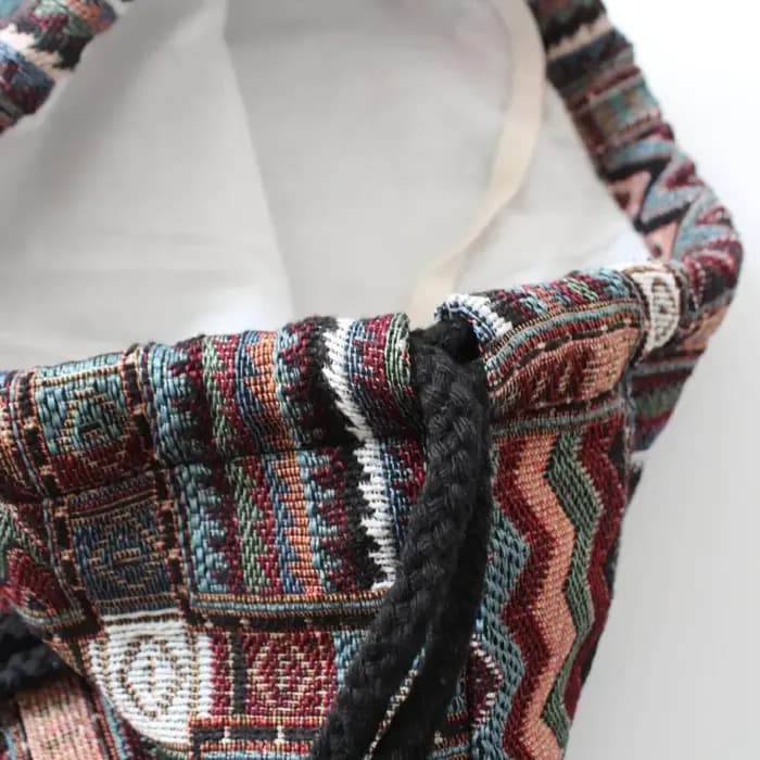 Sac à dos en tissu pour femme 2026
