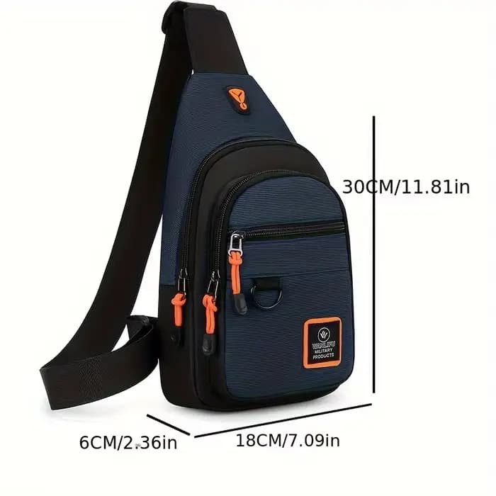 Sac à bandoulière imperméable pour hommes