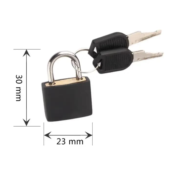 Petit mini cadenas en acier solide de haute qualité