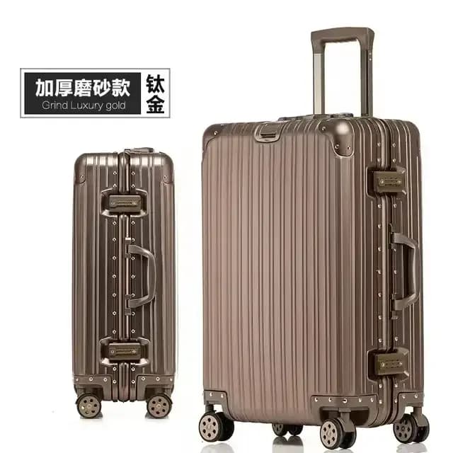 Valises en alliage d'aluminium et de magnésium 100%
