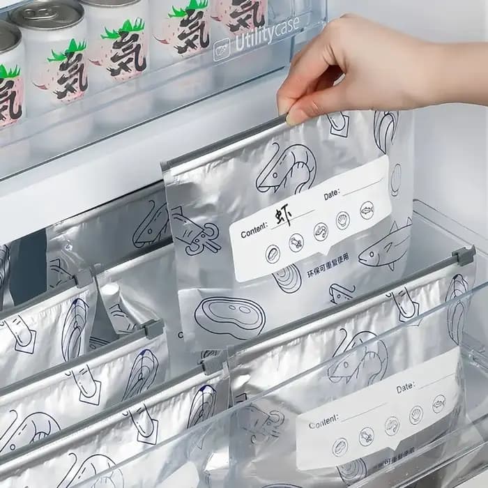 Sac alimentaire en aluminium de grande capacité