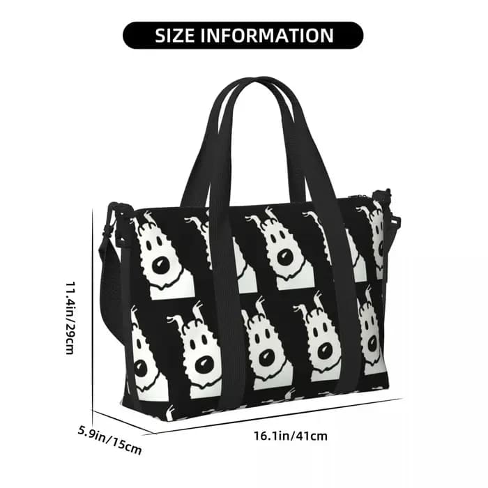 Sac de voyage de plage The Adventures Of T-Tintin-S