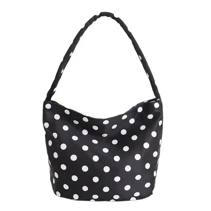Sac fourre-tout à pois en tissu Oxford, sac à main léger de grande capacité, cadeau multicolore pour