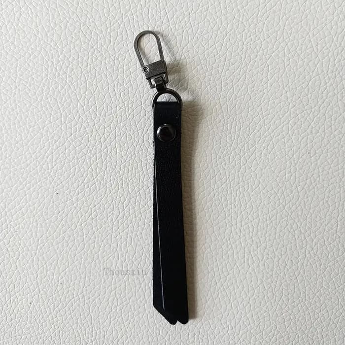 1 pièces en cuir métal fermeture éclair curseur tirer tête sac à dos vêtements bricolage accessoires de couture