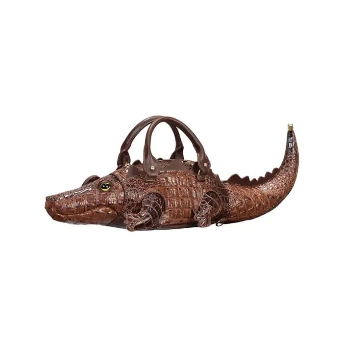 Nouveau sac à main tendance en forme de crocodile pour femmes