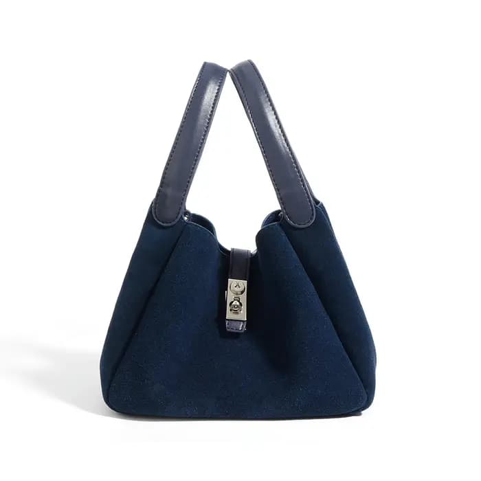 Sac à main personnalisé en cuir suédé pour femme