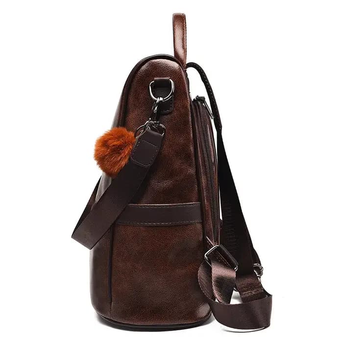 Sacs à dos Vintage femmes en cuir sac à dos mode Anti-vol