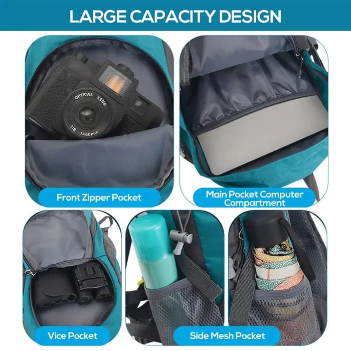 Cycle de plein air randonnée sac à dos résistant à l'eau voyage sac à dos 20L alpinisme sac à dos