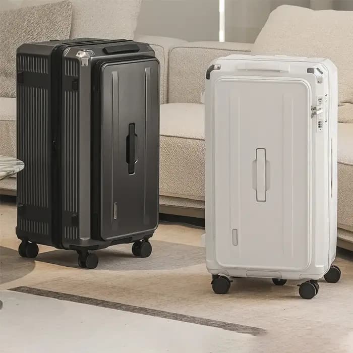 Valise en matériau PC de grande capacité