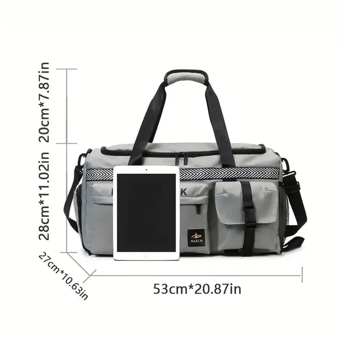 Sac polochon de voyage à la mode