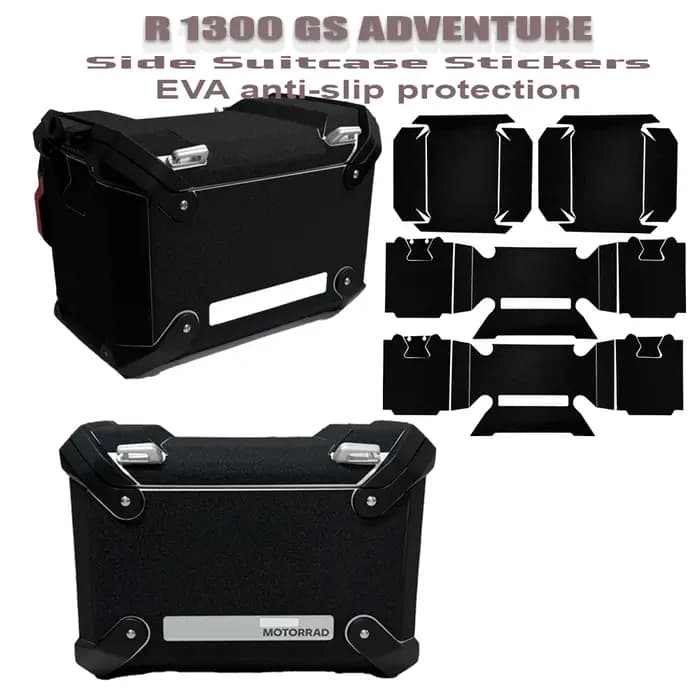 Kit d'autocollants antidérapants givrés pour Protection de peinture de valise