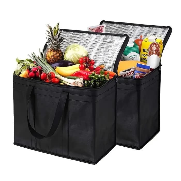 Sac isolé XXL, sac de rangement réutilisable