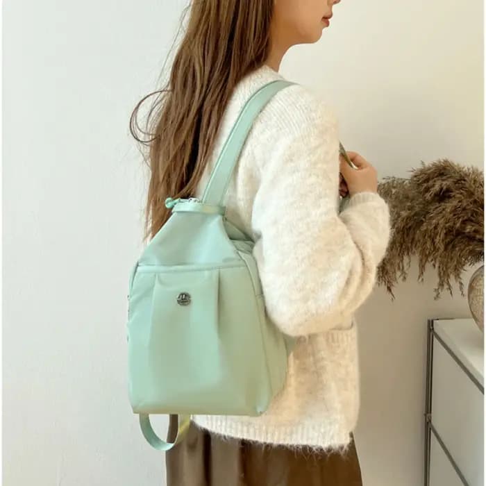 Mini sac à dos pour femme : sac à bandoulière simple