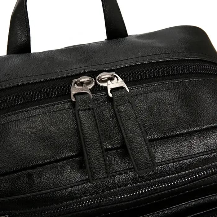 2025 sac à bandoulière d'affaires en peau de mouton sac à dos de voyage pour homme sac d'école pour ordinateur portable sacs à dos pour hommes de haute qualité pour adolescents garçons