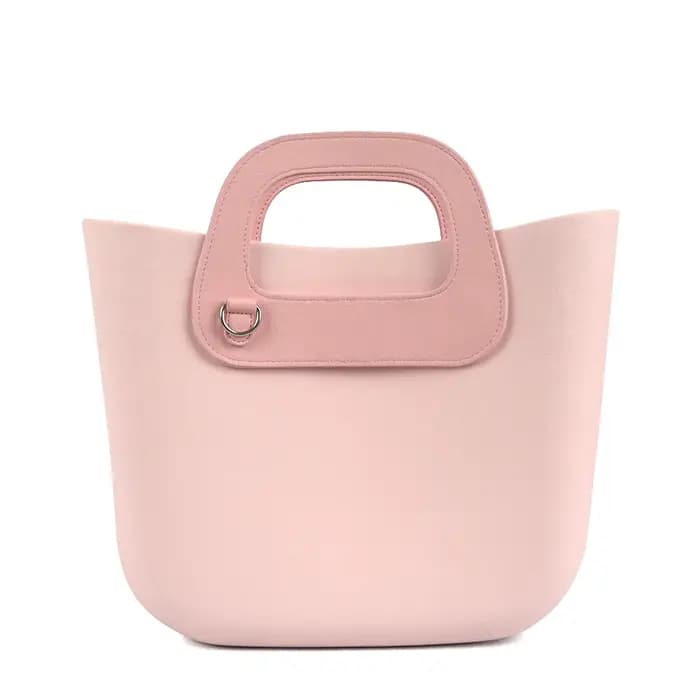 Tanqu-Poignée en cuir oblong pour sac à main