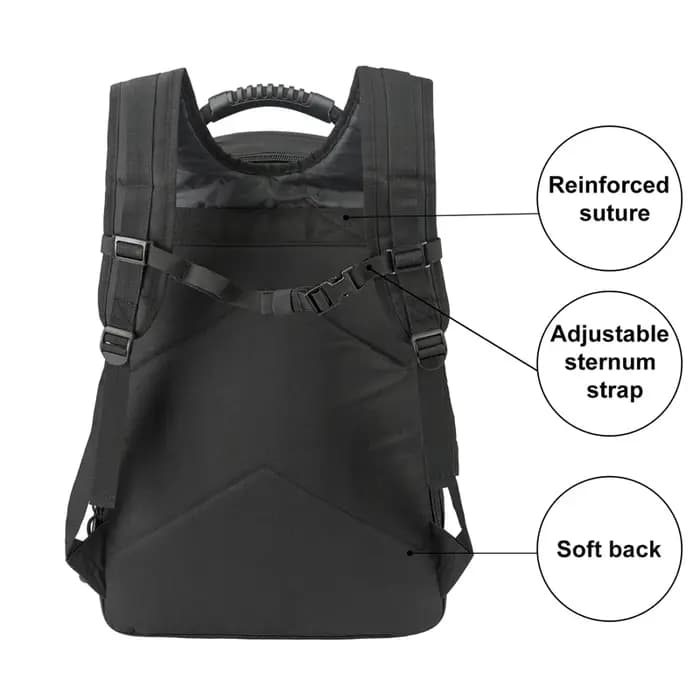 LQARMY 60L hommes armée militaire tactique sac à dos 3P Softback en plein air randonnée Camping sac à dos chasse