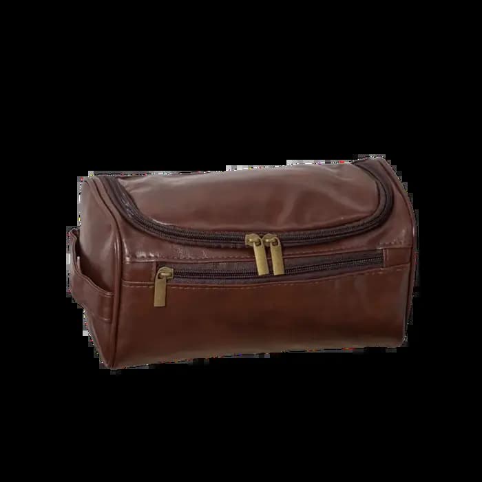 Trousse de Toilette de Voyage en Cuir PU Grande Capacité Imperméable Suspendable Organisateur Multi-couches pour Cosmétiques et Maquillage Extérieur