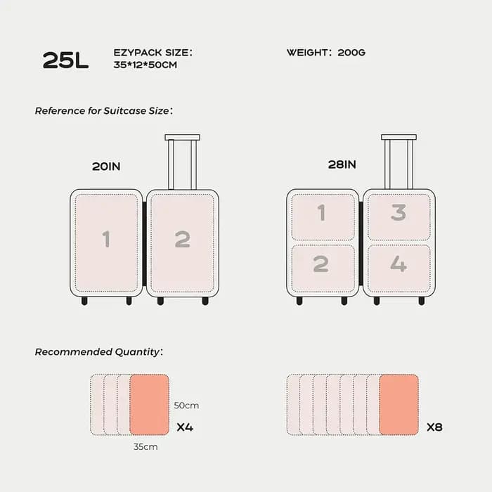 FLEXTAIL X VOLLYC EZYPACK - Sac de conservation sous vide 25 L