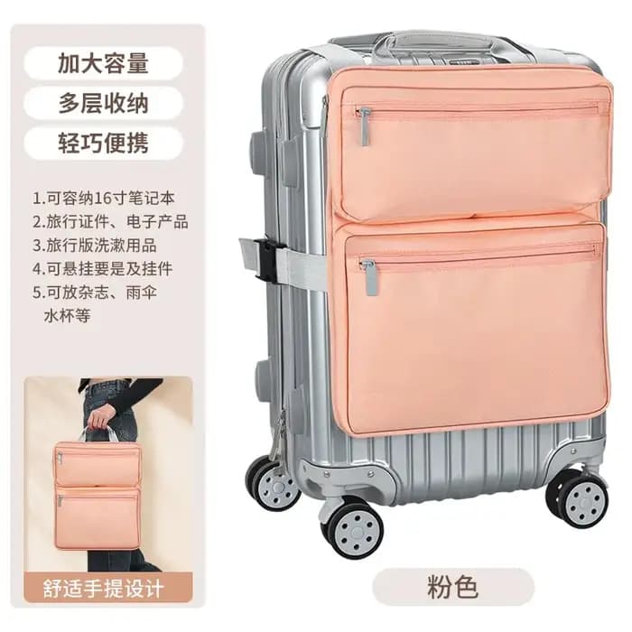 Solution de rangement efficace pour valises cabine et bagages à roulettes 20/24 pouces – Sac de voyage externe général supplémentaire