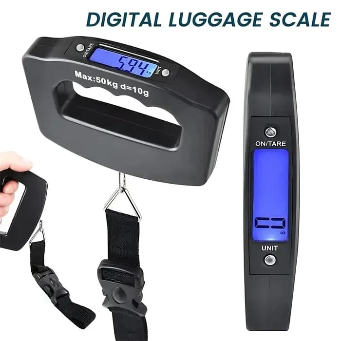 Balance numérique pour bagages 50 kg/10 g