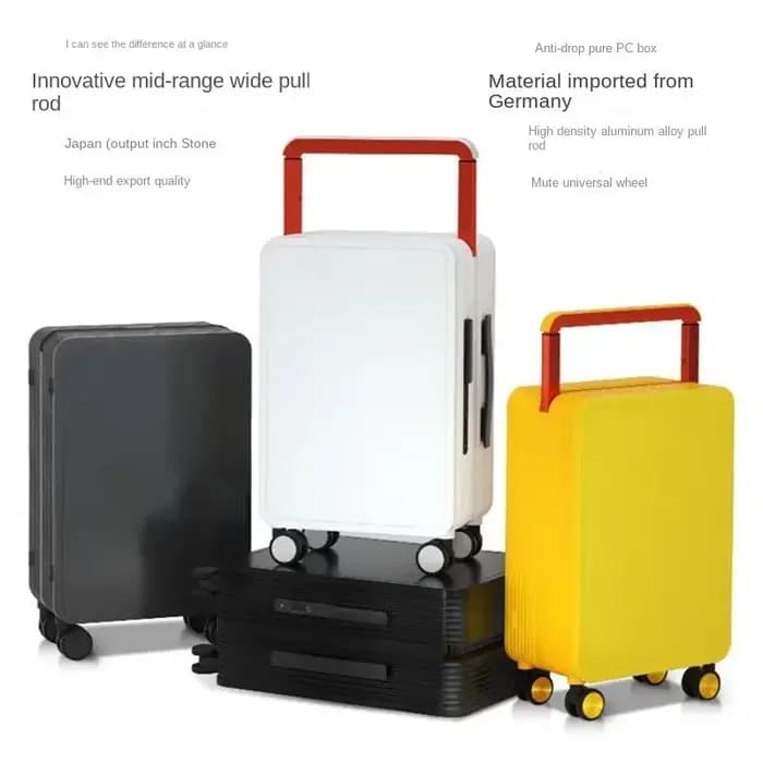 TSA BLOLock-Valise à roulettes avec poignée large