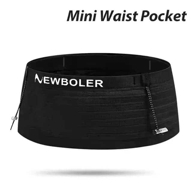 NEWBOLER sac de taille de course hommes femmes Invisible Trail
