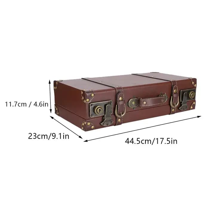 Valise en bois rétro Vintage