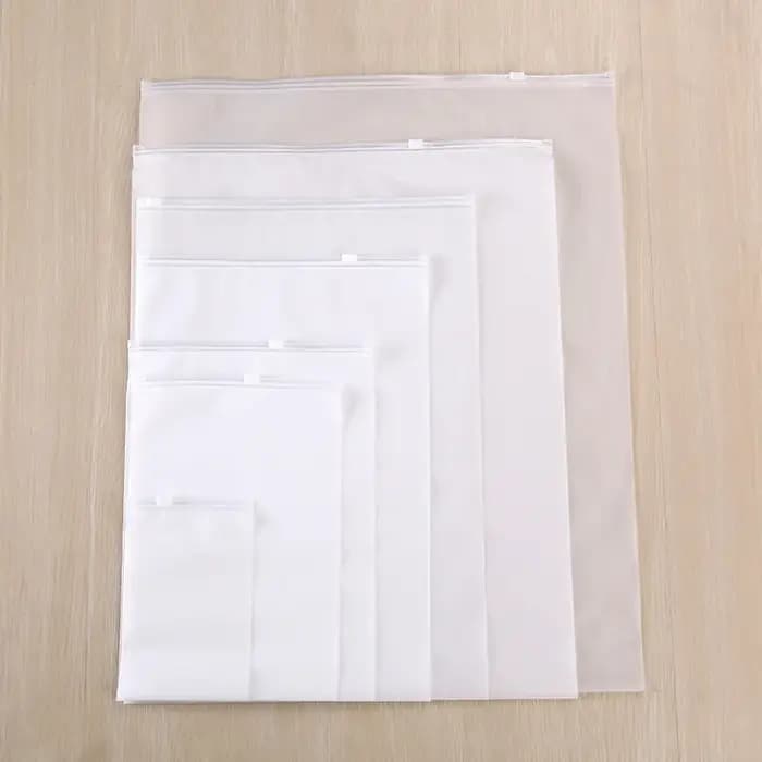 Sac en Plastique à Fermeture Éclair EVA