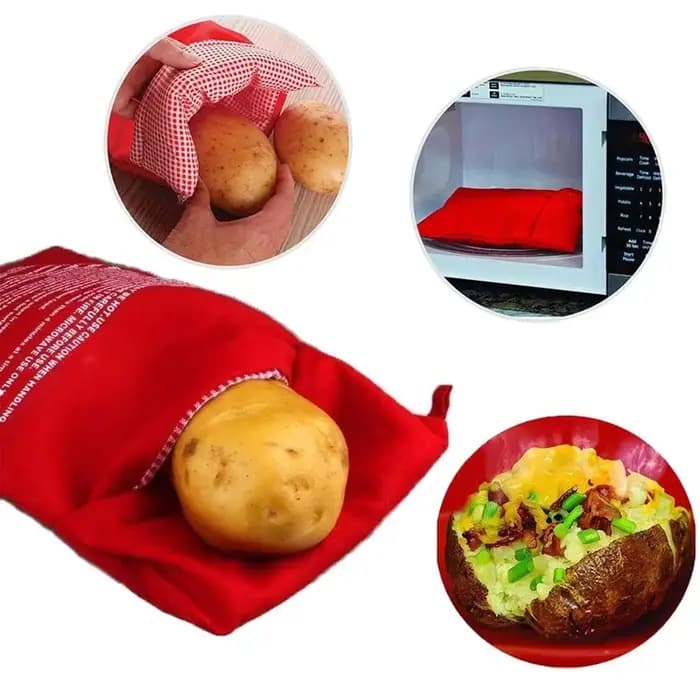 Sac de pommes de terre au micro-ondes réutilisable Express sac de cuiseur