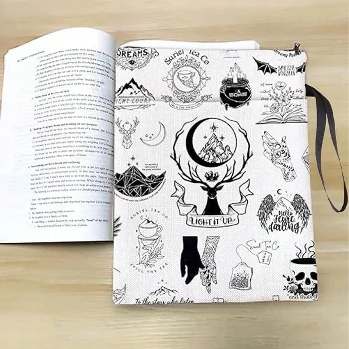 Sac de rangement pour livres