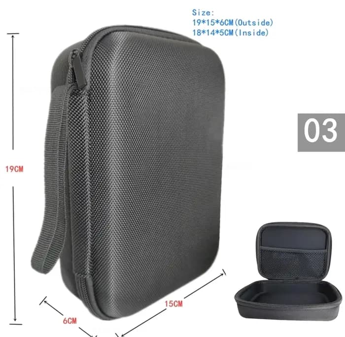 Sac de rangement de données pour écouteurs
