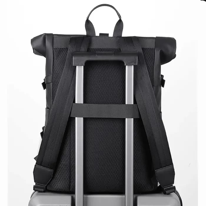 Sac à dos d'extérieur à roulettes étanche pour hommes sac à dos décontracté à la mode Durable sac à dos de voyage de grande capacité