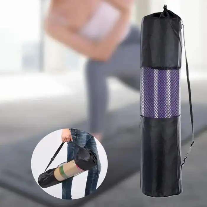 Sac de tapis de yoga, sac de sport portable et respirant avec bretelles réglables