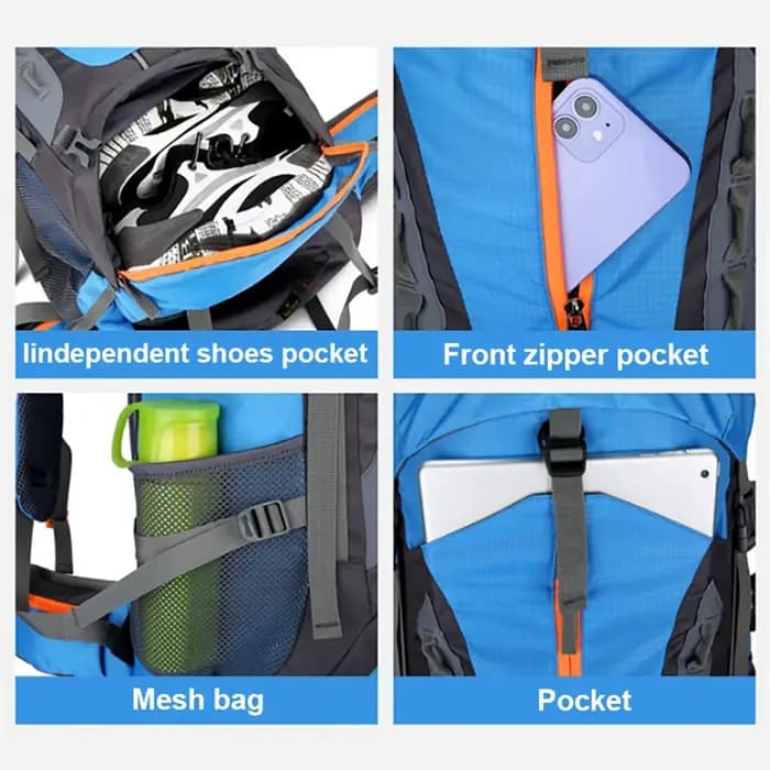 Sac à dos de Camping 70l pour hommes