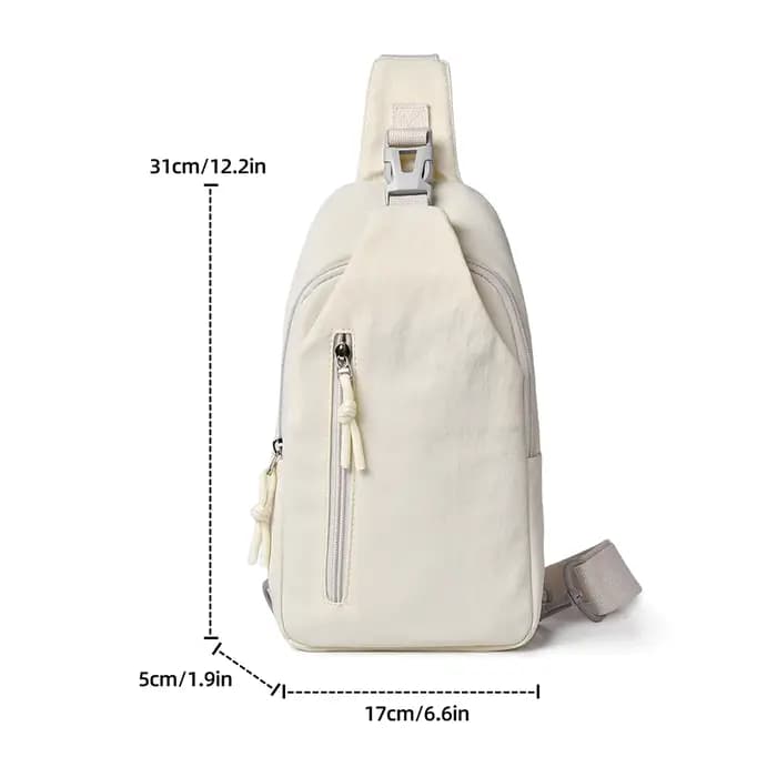 Sac messager décontracté pour homme - Sac de poitrine multifonctionnel