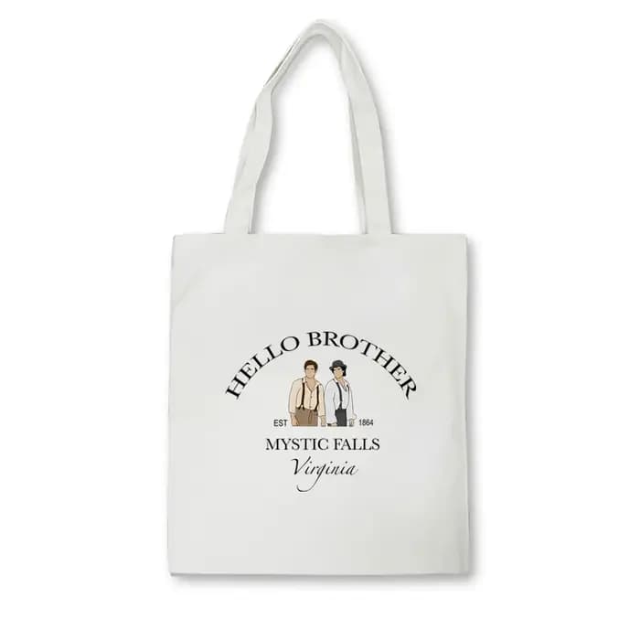 Sac fourre-tout rétro Hello Brother